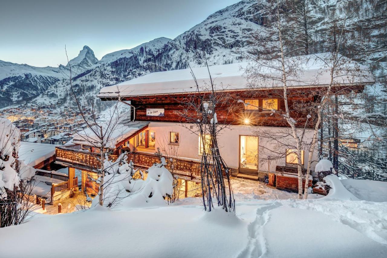 Chalet A La Casa Villa Zermatt Exterior photo